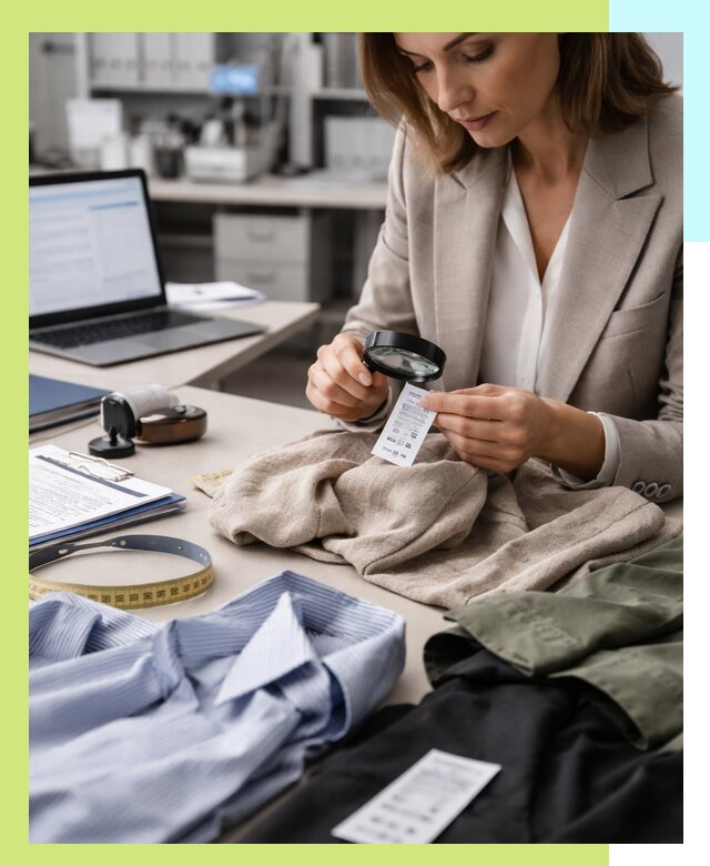 Сертификация одежды и текстиля в Ноябрьске, быстрая экспертиза