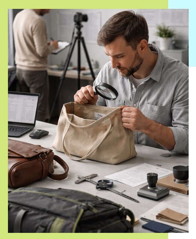 Сертификация сумок в Ноябрьске, оформление и получение сертификатов