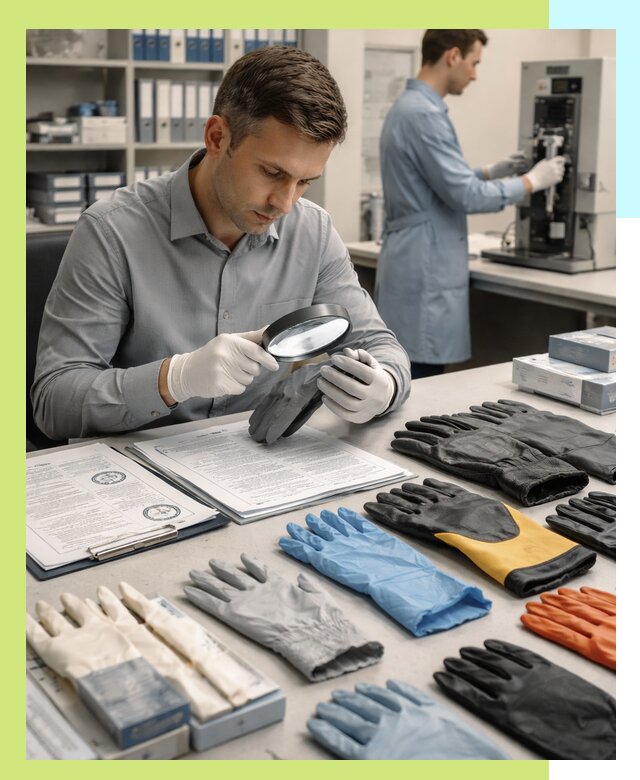 Сертификация перчаток и средств защиты продукции в Ноябрьске