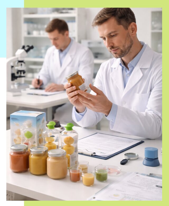 Сертификация детского питания в Ноябрьске от 30390 р. | Алешин-Нбс