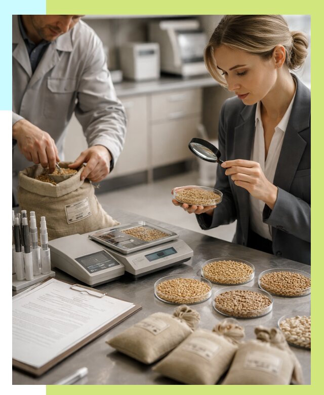 Сертификация зерна в Ноябрьске по цене от 15195 р. | Алешин-Нбс