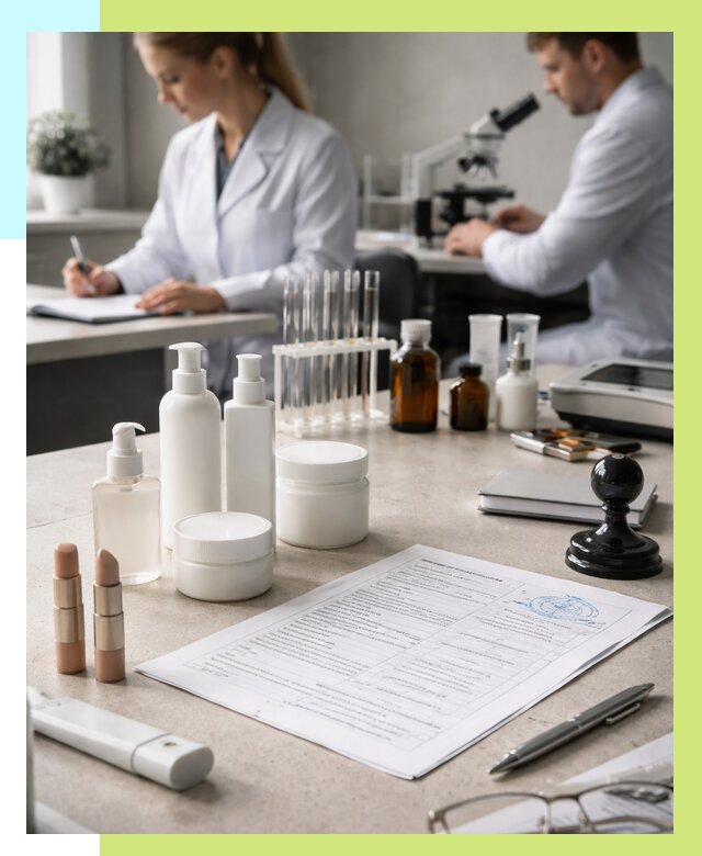 Сертификация косметики в Ноябрьске от 20260 р. - Алешин-Нбс