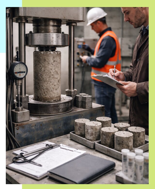 Сертификация бетона в Ноябрьске от 30390 р. сертификат | Алешин-Нбс