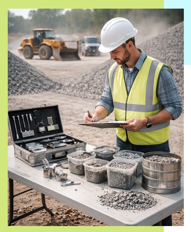 Сертификация щебня в Ноябрьске по ГОСТу и техническим требованиям