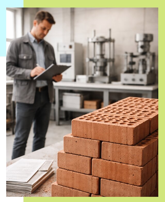 Сертификация кирпича в Ноябрьске от 15195 р. | Алешин-Нбс под ключ