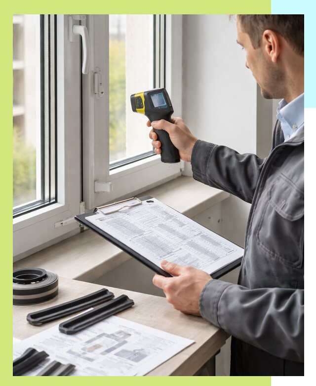 Сертификация окон в Ноябрьске: испытания, сертификаты, декларации