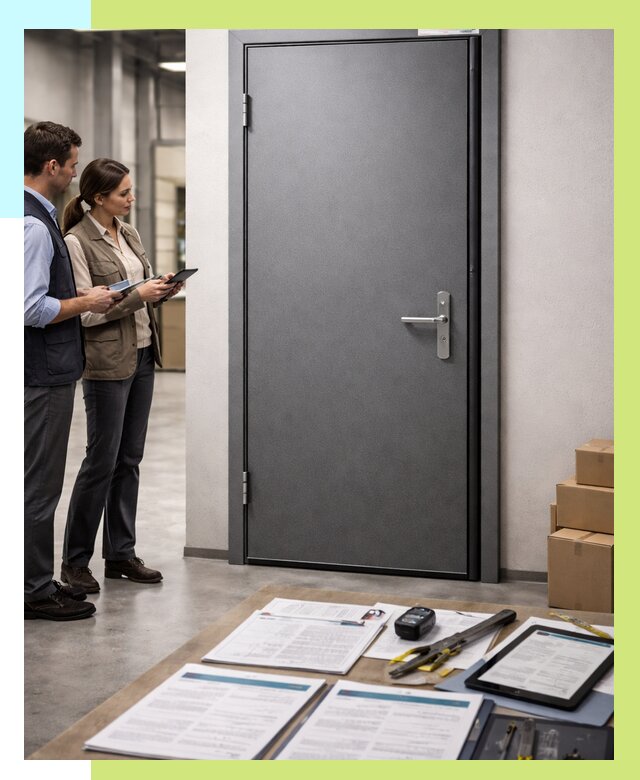 Сертификация противопожарных дверей в Ноябрьске от 9117 р. | Алешин-Нбс