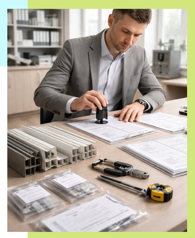 Сертификация ПВХ продукции в Ноябрьске от 8611 р., Алешин-Нбс