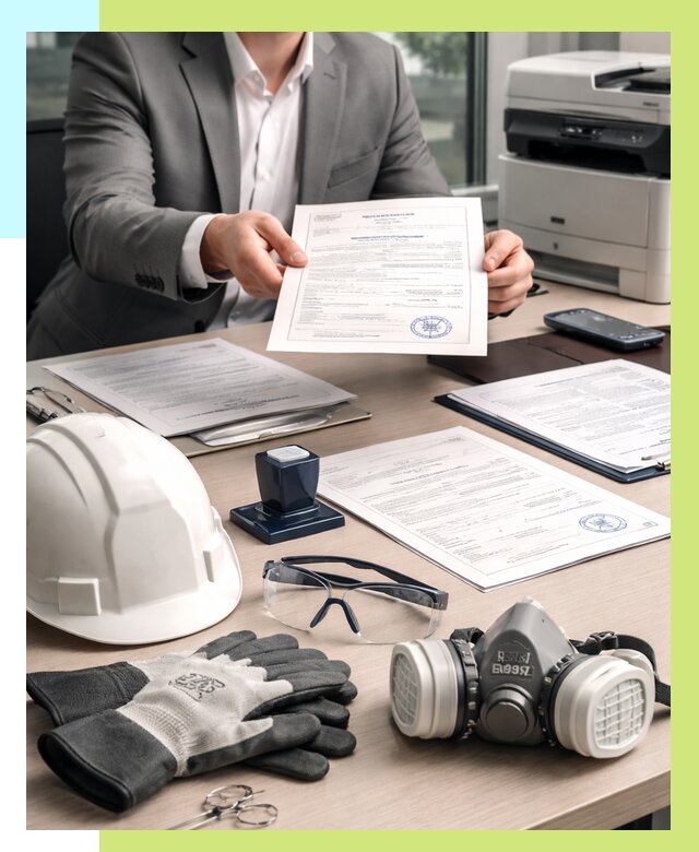 Сертификация СИЗ в Ноябрьске от 15195 р. | Алешин-Нбс оформить