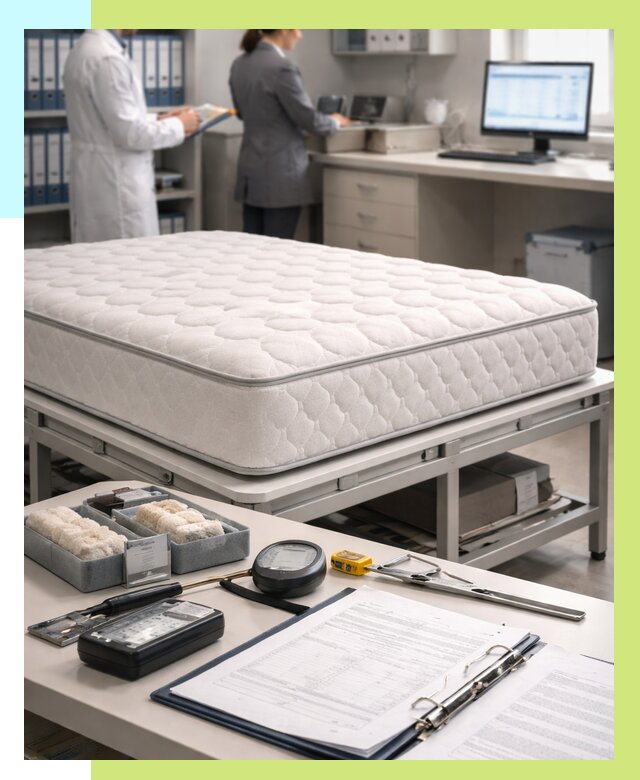 Сертификация матрасов в Ноябрьске от 8611 р. | Алешин-Нбс