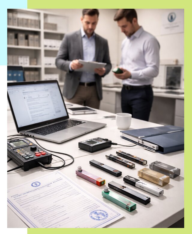 Сертификация электронных сигарет в Ноябрьске от 20260 р. | Алешин-Нбс