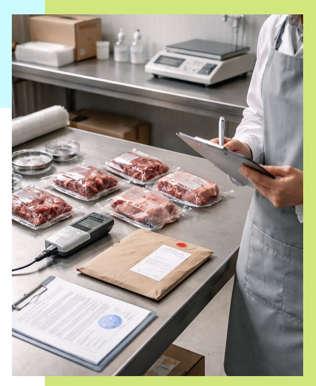 Сертификат на мясо и декларация в Ноябрьске от 8611 р. | Алешин-Нбс