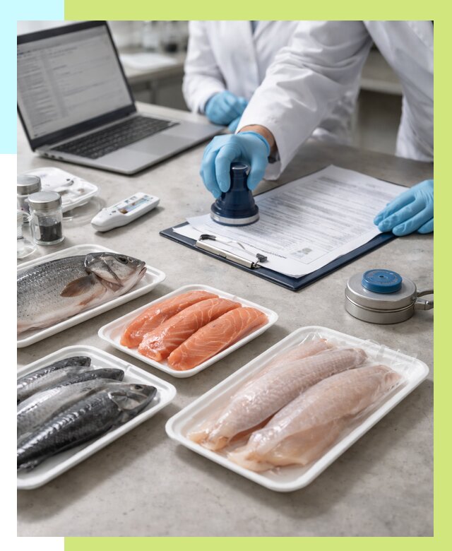 Сертификация рыбы и сертификат в Ноябрьске от 15195 р. | Алешин-Нбс