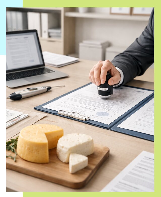 Сертификация сыров в Ноябрьске от 15195 р | Сертификат на сыр Алешин-Нбс