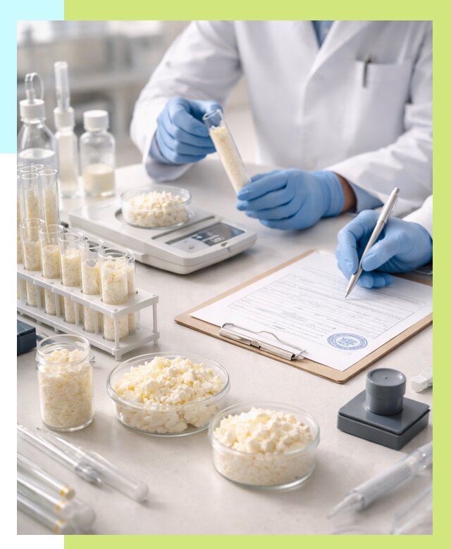 Сертификация творога в Ноябрьске от 12156 р. под ключ | Алешин-Нбс