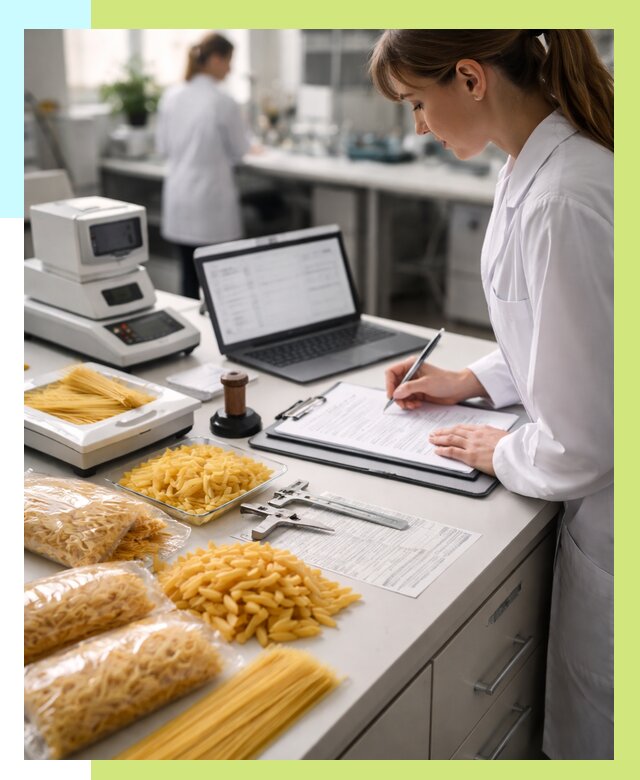 Сертификация макаронных изделий в Ноябрьске от 15195 р. | Алешин-Нбс