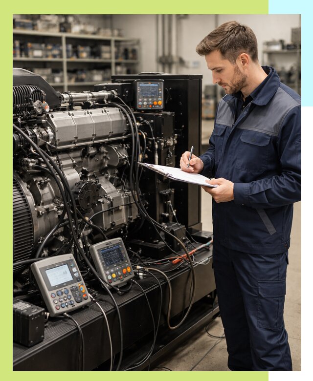 Сертификация дизельных генераторов и их оборудования в Ноябрьске