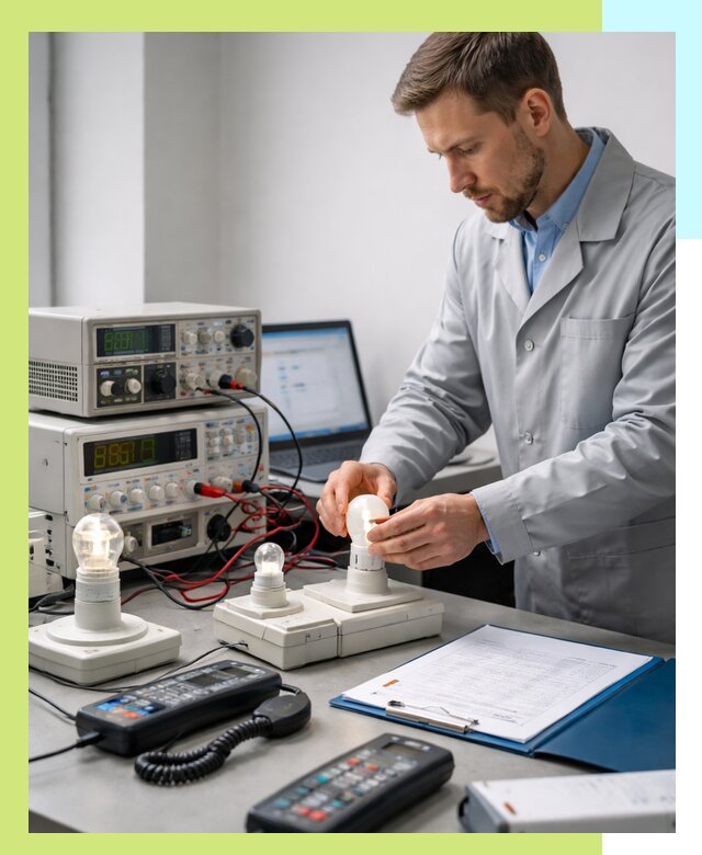 Сертификация ламп и светильников в Ноябрьске по нормативам