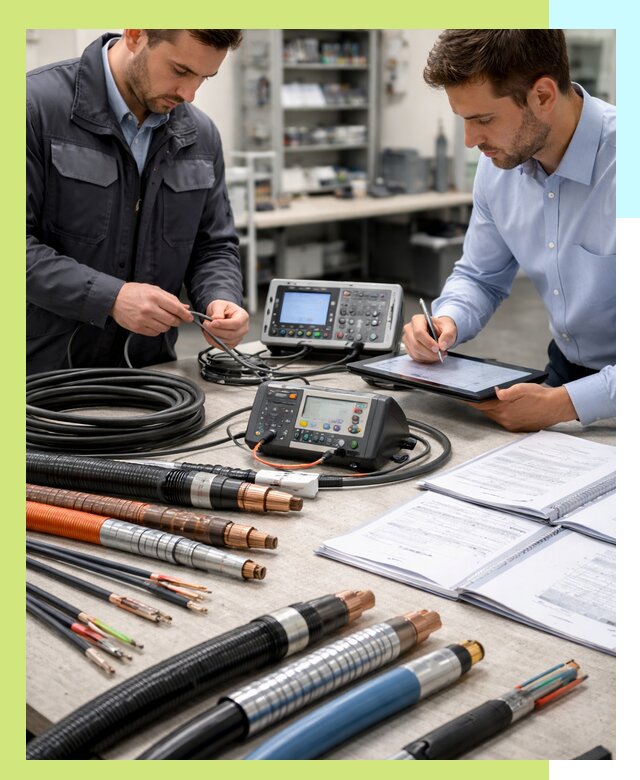 Сертификация кабеля и электропроводки в Ноябрьске под ключ