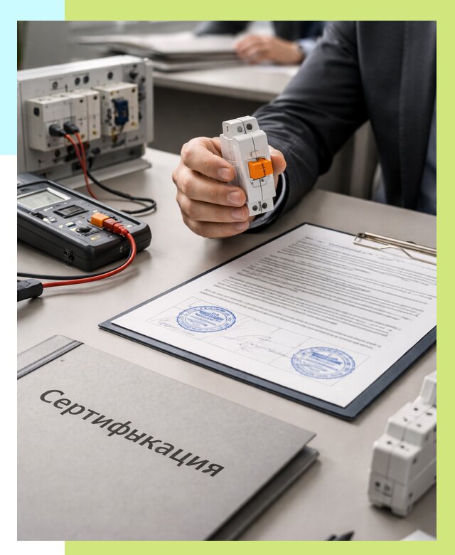 Сертификация выключателей под ключ в Ноябрьске от 15195 р. | Алешин-Нбс
