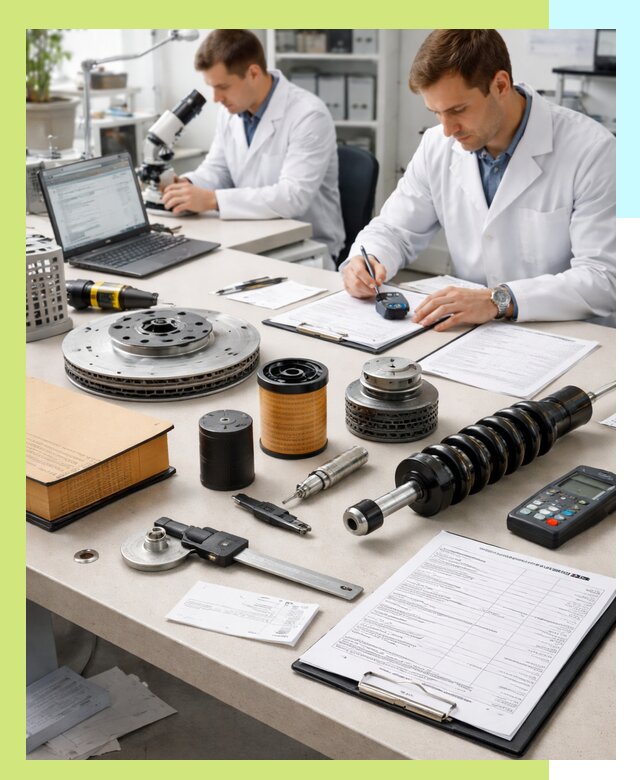 Сертификация автозапчастей и комплектующих в Ноябрьске по ГОСТ