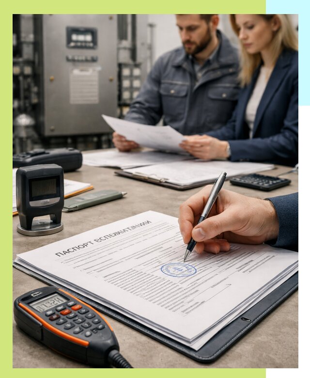 Оформление паспорта эксплуатации оборудования в Ноябрьске