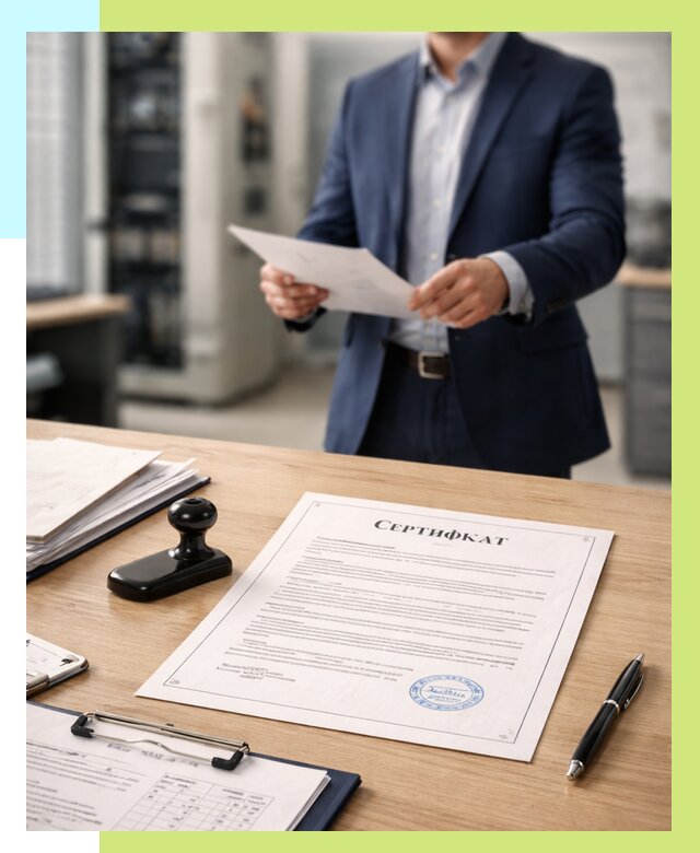 Сертификат на оборудование в Ноябрьске от 15195 р. | Алешин-Нбс