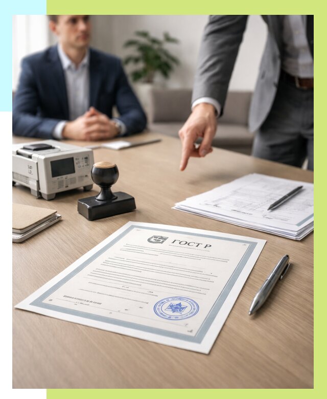 Добровольный сертификат ГОСТ Р в Ноябрьске от 25325 р. | Алешин-Нбс