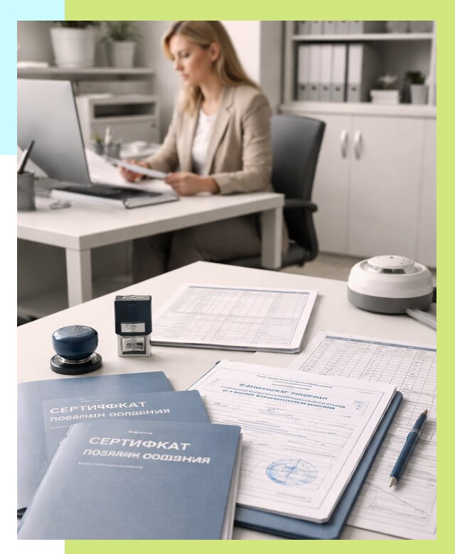 Сертификаты пожарной безопасности в Ноябрьске от 15195 р. | Алешин-Нбс