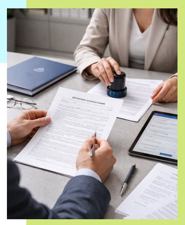 Декларация ГОСТ Р в Ноябрьске от 8611 р оформить в Алешин-Нбс