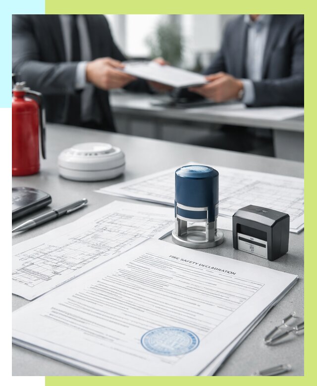 Декларация пожарной безопасности в Ноябрьске от 8104 р. | Алешин-Нбс