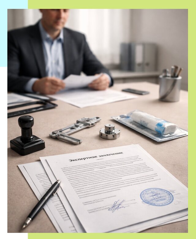 Экспертное заключение на продукцию в Ноябрьске от 8611 р. | Алешин-Нбс