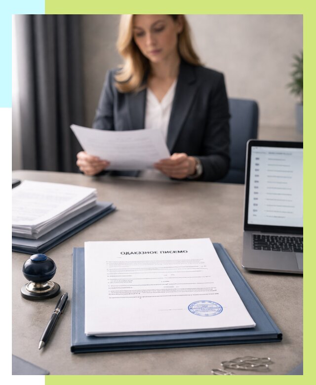 Отказное письмо для маркетплейсов в Ноябрьске от 2533 р., Алешин-Нбс