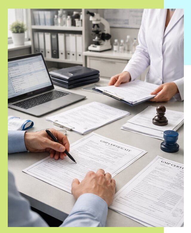 Оформление сертификата GMP в Ноябрьске для фармпроизводства