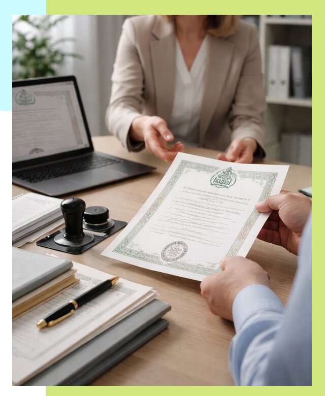 Халяль сертификат в Ноябрьске, получить от 15195 р. | Алешин-Нбс