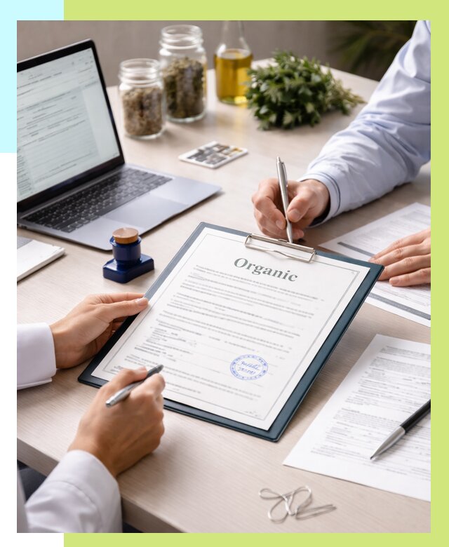 Оформление сертификат органик в Ноябрьске от 30390 р. | Алешин-Нбс