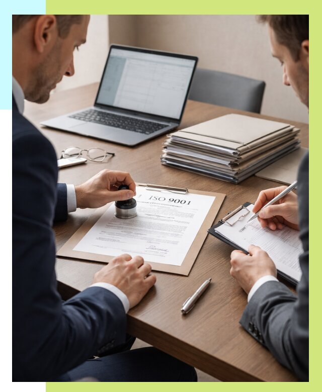 Сертификат ISO 9001 в Ноябрьске купить от 81040 р. | Алешин-Нбс