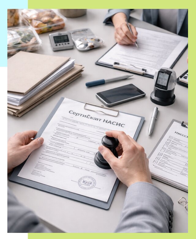 Сертификат HACCP в Ноябрьске под ключ от 18234 р. срочно Алешин-Нбс