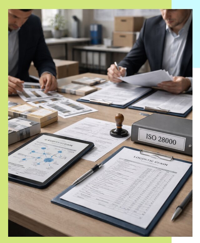 Получение сертификата ISO 28000 по безопасности цепи поставок в Ноябрьске