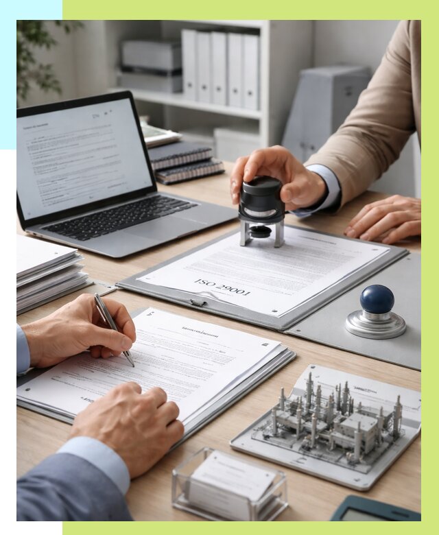 Сертификат ISO 29001 в Ноябрьске под ключ от 75975 р. | Алешин-Нбс