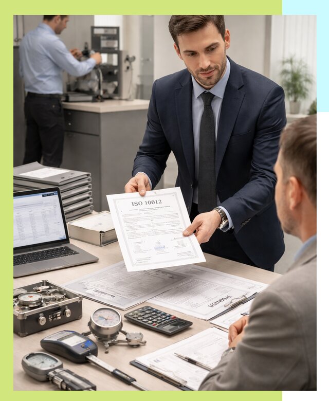 Выдача сертификата ISO 10012 по требованиям метрологии в Ноябрьске