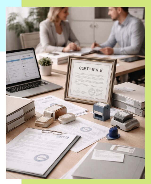 Сертификация компании в Ноябрьске от 45585 р. | Алешин-Нбс — заказ